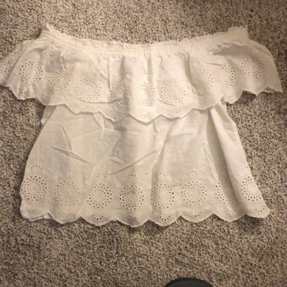 AEO Off Shoulder Crop Top